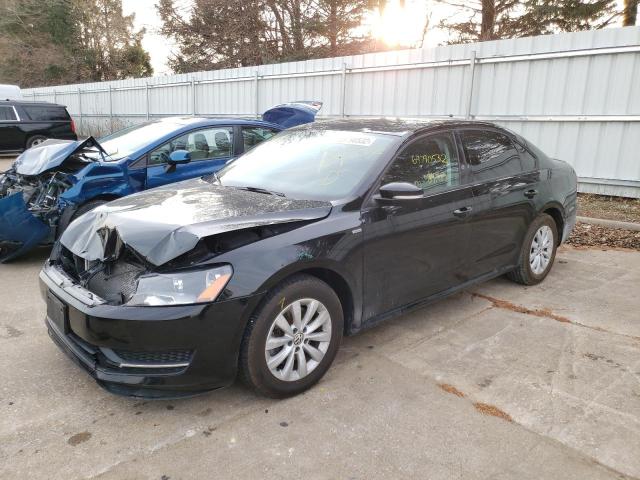 VOLKSWAGEN PASSAT S 2014 with VIN 1VWAS7A30EC099695 - Photo from auction
