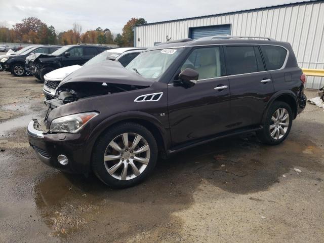INFINITI QX80 2014 with VIN JN8AZ2NF7E9553724 - Photo from auction