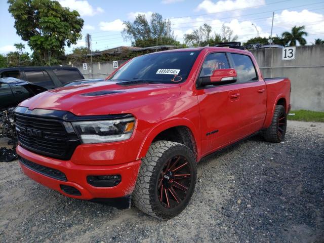 Photo 1 from auction – 2020 RAM 1500 LARAM with VIN 1C6RREJT2LN304299