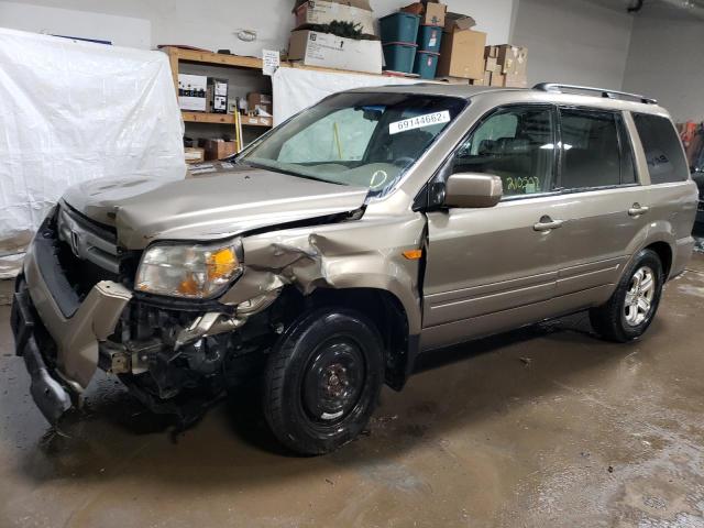 HONDA PILOT VP 2008 with VIN 5FNYF18228B050392 - Photo from auction