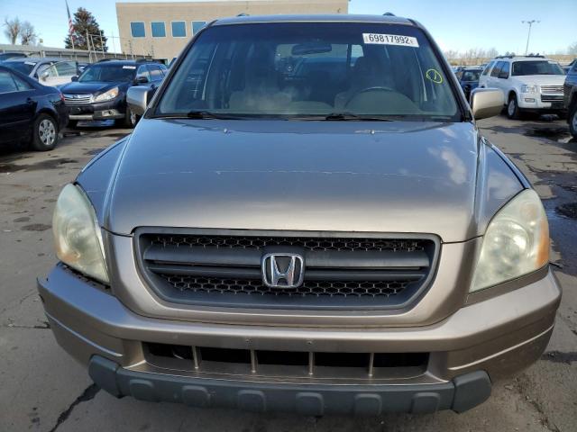 Photo 5 from auction – 2005 HONDA PILOT EX with VIN 5FNYF18415B044564