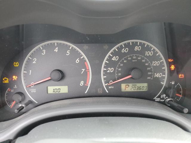 Photo 9 from auction – 2009 TOYOTA COROLLA BA with VIN JTDBL40E79J027898
