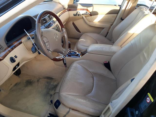 Photo 7 from auction – 2001 MERCEDES-BENZ S 500 with VIN WDBNG75J51A191663