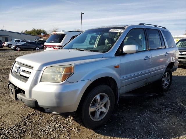 HONDA PILOT EX 2006 with VIN 5FNYF28706B002338 - Photo from auction
