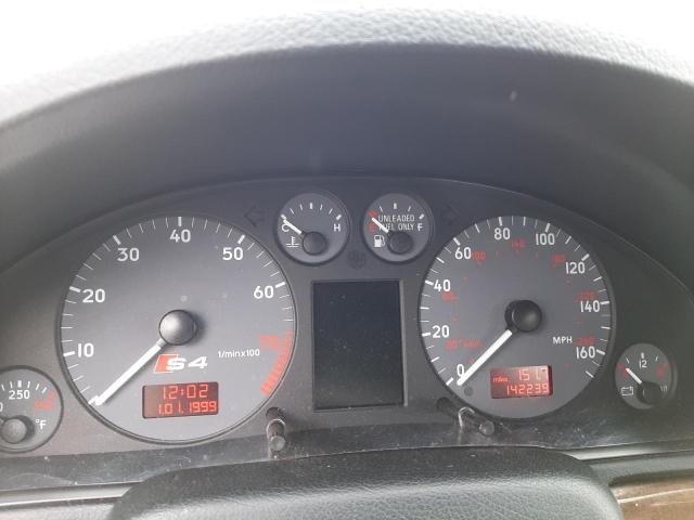 Photo 9 from auction – 2002 AUDI S4 2.7 QUA with VIN WAURD68D32A001062