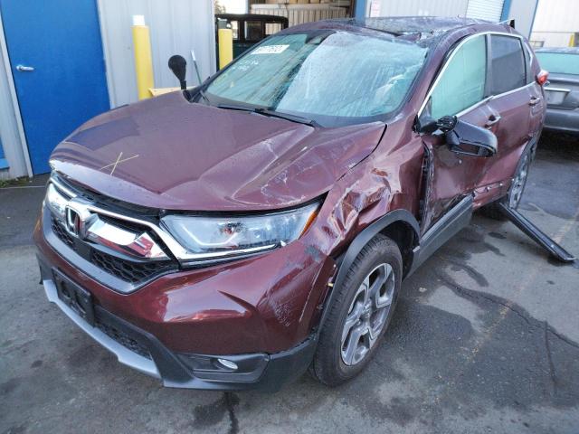 HONDA CR-V EXL 2019 with VIN 7FARW2H83KE010705 - Photo from auction