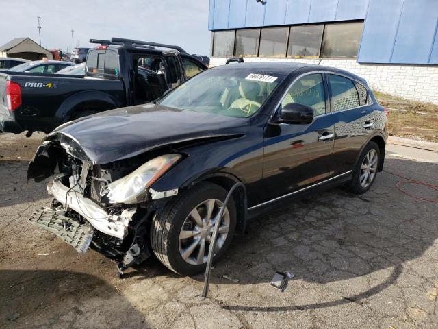 INFINITI EX35 BASE 2011 with VIN JN1AJ0HR1BM850464 - Photo from auction