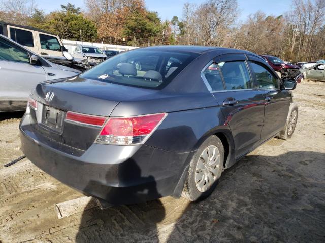 Photo 3 from auction – 2012 HONDA ACCORD LX with VIN 1HGCP2F33CA198563