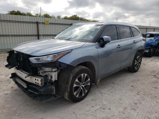 TOYOTA HIGHLANDER 2020 with VIN 5TDGZRBH2LS012941 - Photo from auction