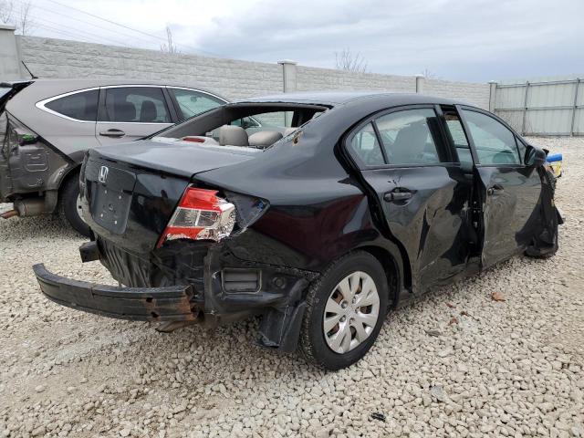 Photo 3 from auction – 2012 HONDA CIVIC LX with VIN 19XFB2F58CE075477