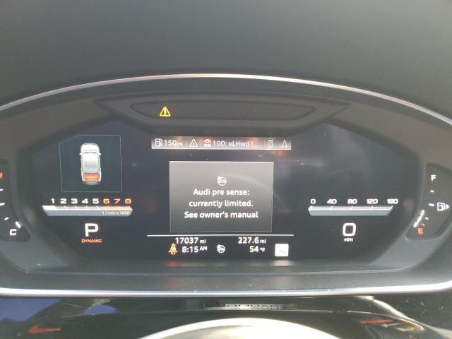 Photo 9 from auction – 2020 AUDI S8 with VIN WAU8SAF89LN013818