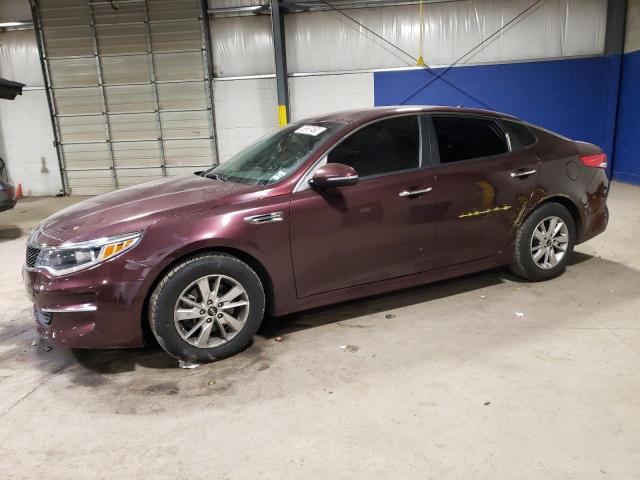 KIA OPTIMA LX 2018 with VIN 5XXGT4L37JG202532 - Photo from auction