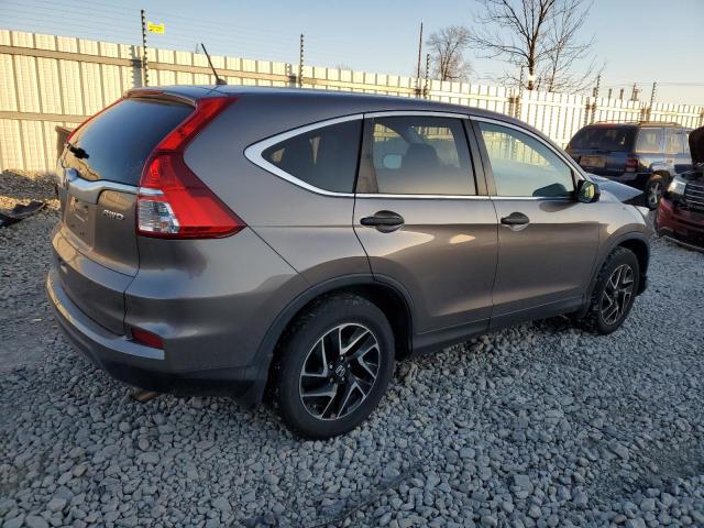 Photo 3 from auction – 2016 HONDA CR-V SE with VIN 5J6RM4H45GL118395
