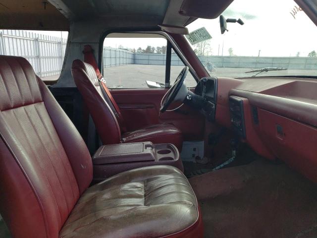 Photo 7 from auction – 1991 FORD BRONCO U10 with VIN 1FMEU15H4MLA65027