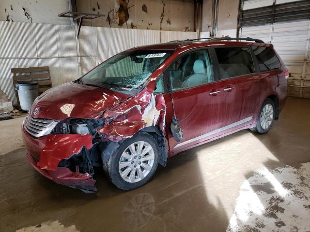 TOYOTA SIENNA XLE 2012 with VIN 5TDDK3DC6CS038870 - Photo from auction