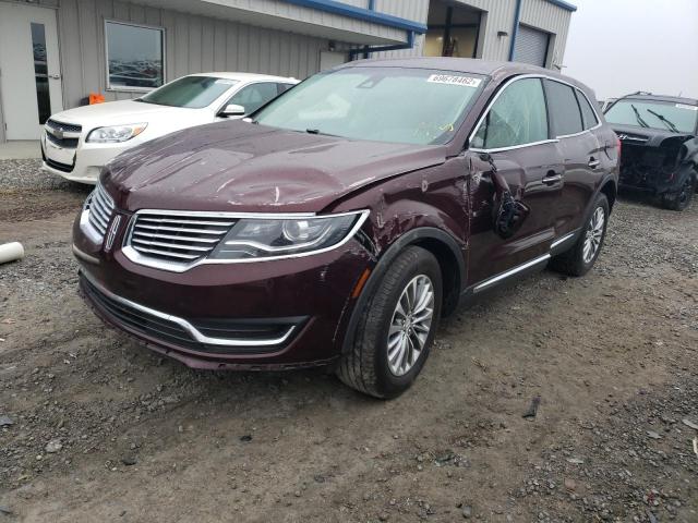 LINCOLN MKX SELECT 2018 with VIN 2LMPJ8KR2JBL14125 - Photo from auction