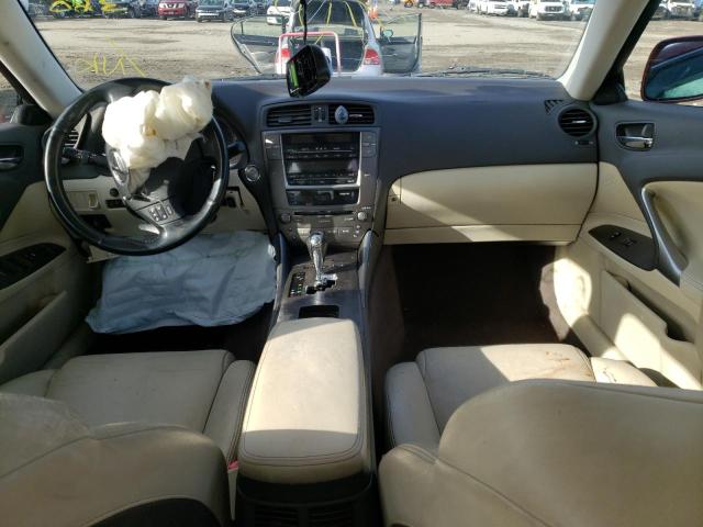Photo 8 from auction – 2009 LEXUS IS 250 with VIN JTHCK262392028029