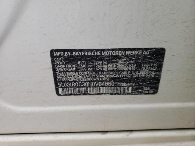 Photo 14 from auction – 2017 BMW X5 XDRIVE3 with VIN 5UXKR0C30H0V84060