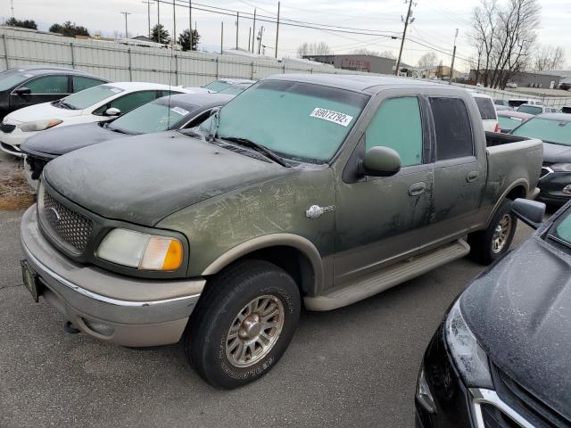 Photo 1 from auction – 2001 FORD F-150 with VIN 1FTRW08L21KC06737