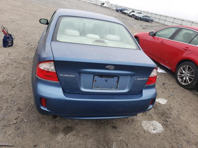 Photo 6 from auction – 2008 SUBARU LEGACY 2.5 with VIN 4S3BL616X87204992