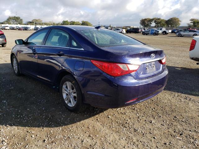 Photo 2 from auction – 2013 HYUNDAI SONATA GLS with VIN 5NPEB4AC5DH673519