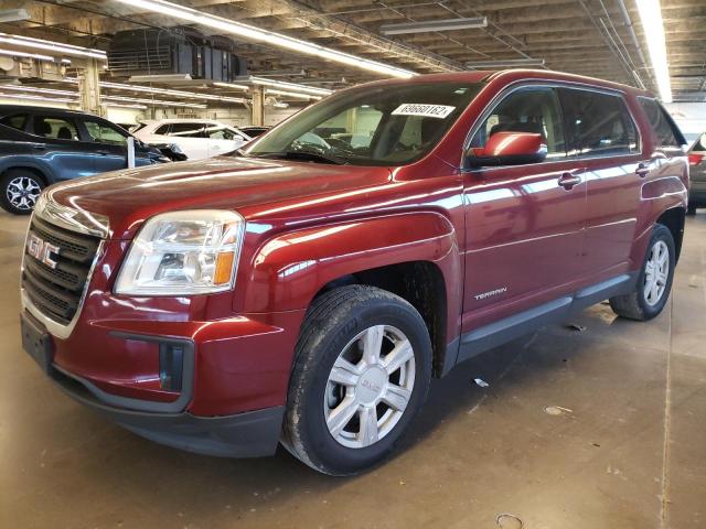 GMC TERRAIN SL 2016 with VIN 2GKALMEK6G6318014 - Photo from auction