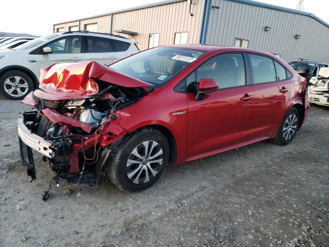 Photo 1 from auction – 2021 TOYOTA COROLLA LE with VIN JTDEAMDE2MJ027930