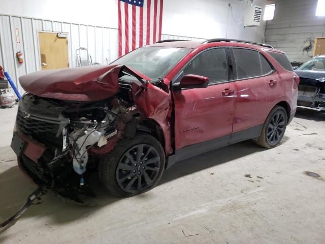 CHEVROLET EQUINOX RS 2022 with VIN 2GNAXWEV4N6102477 - Photo from auction
