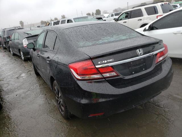 Photo 2 from auction – 2013 HONDA CIVIC EX with VIN 2HGFB2F80DH506637