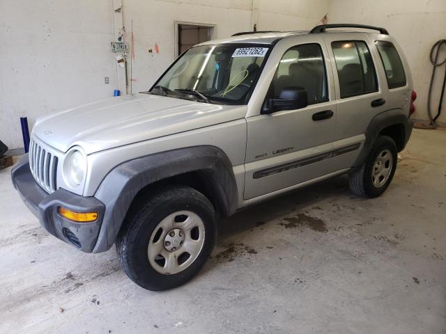 Photo 1 from auction – 2002 JEEP LIBERTY SP with VIN 1J4GL48K22W122128