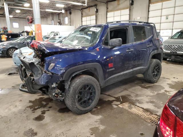 JEEP RENEGADE S 2018 with VIN ZACCJBAB0JPH67476 - Photo from auction