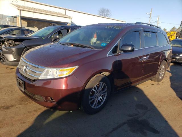 HONDA ODYSSEY EX 2011 with VIN 5FNRL5H67BB024241 - Photo from auction