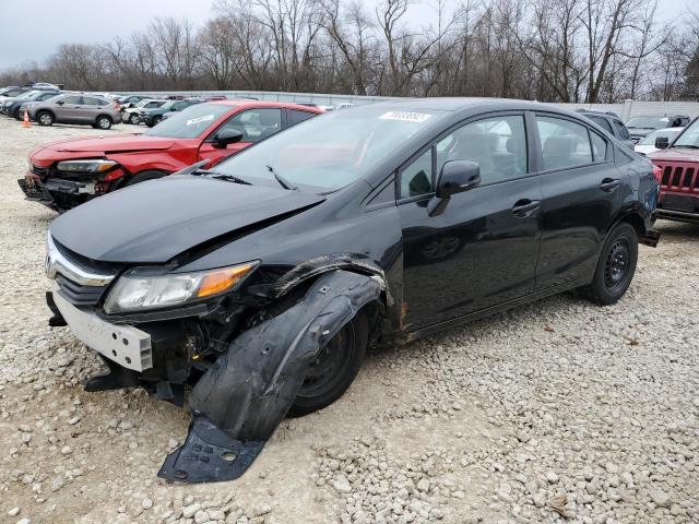 HONDA CIVIC LX 2012 with VIN 19XFB2F58CE075477 - Photo from auction