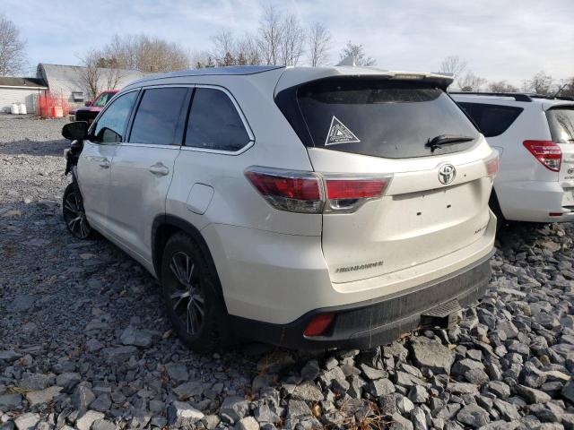 Photo 2 from auction – 2016 TOYOTA HIGHLANDER with VIN 5TDJKRFH5GS316680