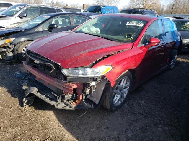 FORD FUSION SE 2016 with VIN 3FA6P0H72GR103606 - Photo from auction