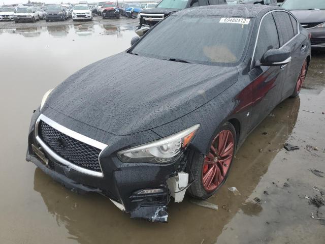 INFINITI Q50 BASE 2015 with VIN JN1BV7AP5FM348704 - Photo from auction
