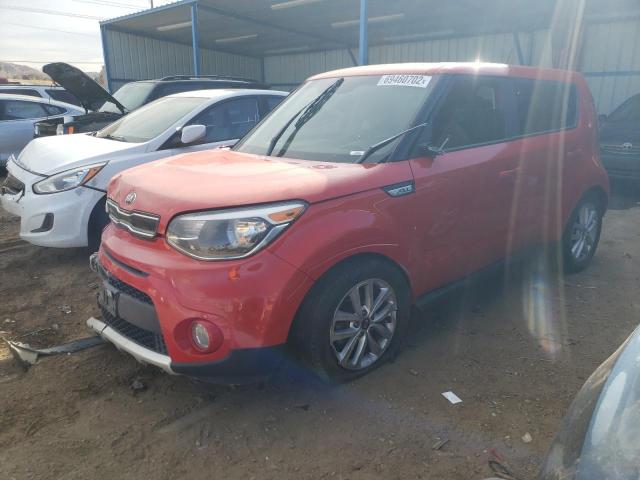 KIA SOUL + 2018 with VIN KNDJP3A57J7543947 - Photo from auction