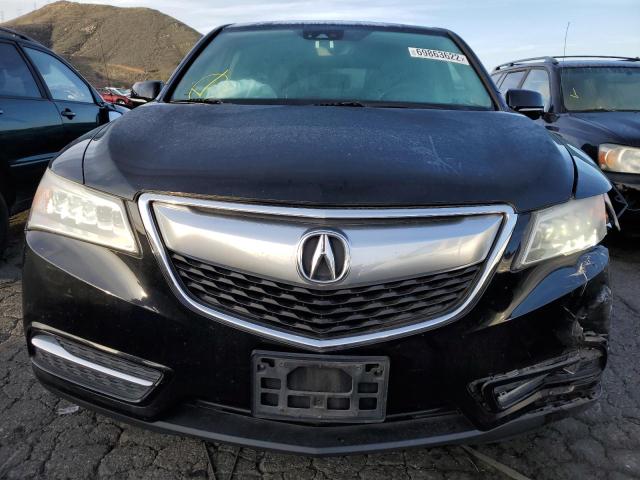 Photo 5 from auction – 2016 ACURA MDX TECHNO with VIN 5FRYD3H49GB002954
