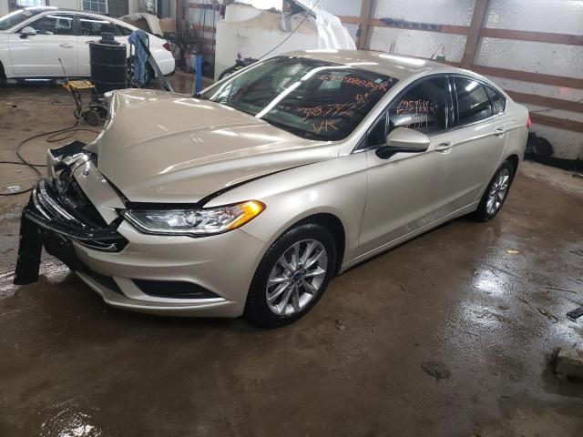 FORD FUSION SE 2017 with VIN 3FA6P0HD7HR328742 - Photo from auction