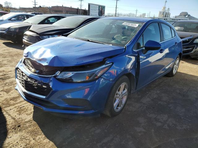 CHEVROLET CRUZE LT 2017 with VIN 3G1BE6SM6HS579196 - Photo from auction