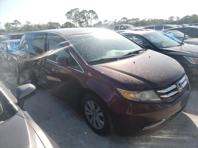 Photo 1 from auction – 2015 HONDA ODYSSEY EX with VIN 5FNRL5H41FB099084