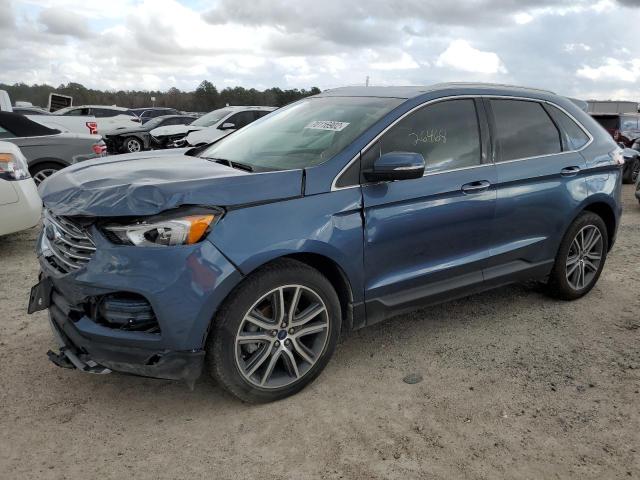 FORD EDGE TITAN 2019 with VIN 2FMPK3K90KBC16160 - Photo from auction