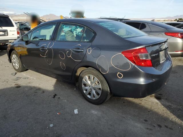 Photo 2 from auction – 2012 HONDA CIVIC LX with VIN 19XFB2F59CE372452