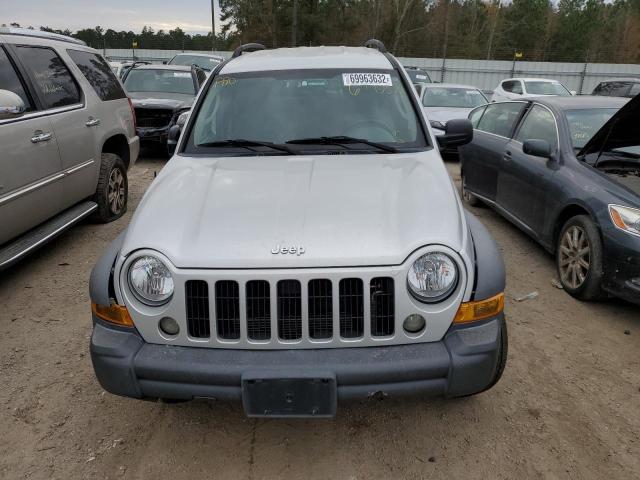 Photo 5 from auction – 2007 JEEP LIBERTY SP with VIN 1J4GL48K57W519405