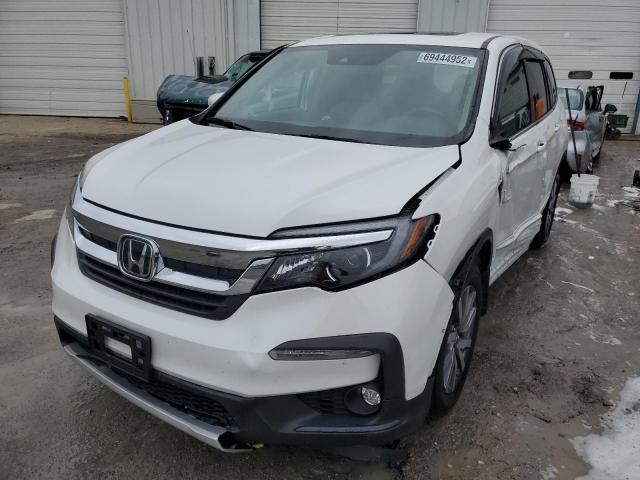 HONDA PILOT EXL 2022 with VIN 5FNYF5H57NB012122 - Photo from auction