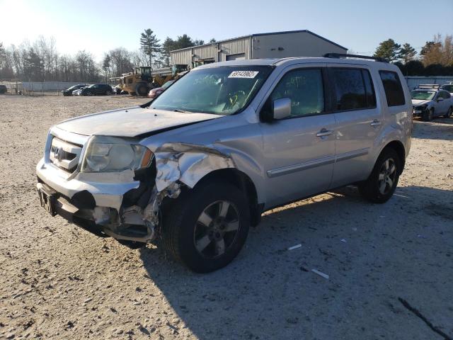 HONDA PILOT EXL 2011 with VIN 5FNYF4H5XBB061658 - Photo from auction