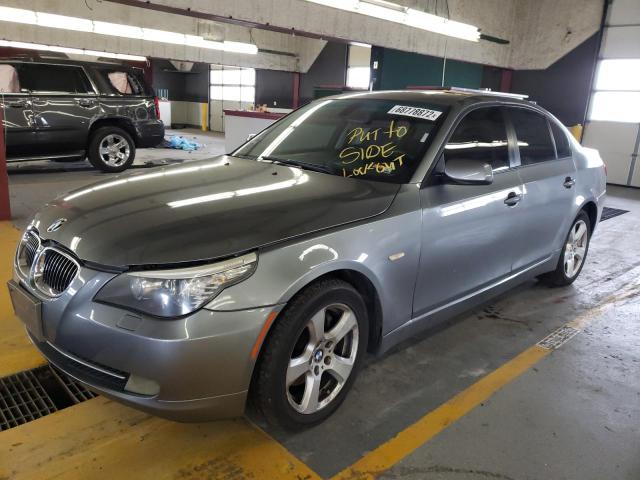 BMW 535 XI 2008 with VIN WBANV935X8CZ69167 - Photo from auction