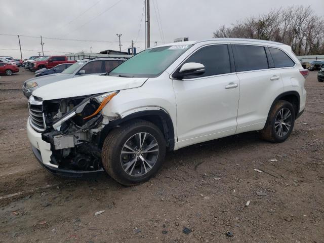 TOYOTA HIGHLANDER 2016 with VIN 5TDKKRFH4GS134408 - Photo from auction
