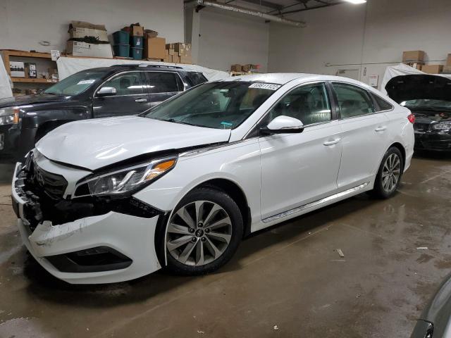 HYUNDAI SONATA SPO 2016 with VIN 5NPE34AF2GH311465 - Photo from auction