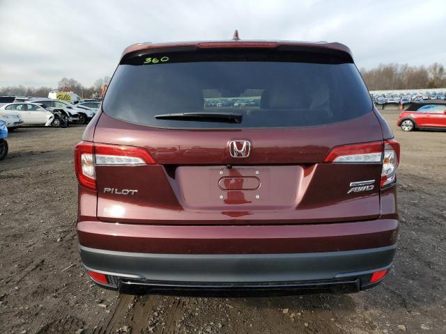 Photo 6 from auction – 2022 HONDA PILOT SE with VIN 5FNYF6H21NB027047